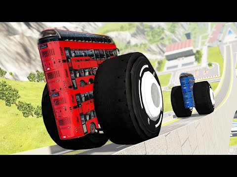 Сars High Jumping Crashes #12 - Beamng drive
