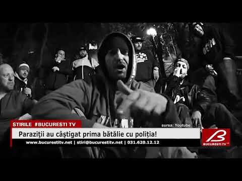 Parazitii au castigat prima batalie cu politia!