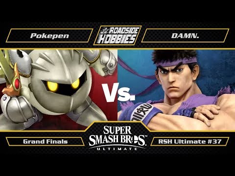RSH Ultimate #37: Pokepen (Meta Knight) vs DAMN. (Ryu, Ken) - Grand Finals