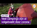 Vakantieparken zitten vol met Pasen, dus koude nachten op de camping