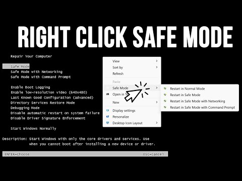 How to Add a Boot into Safe Mode Right Click Context Menu Item