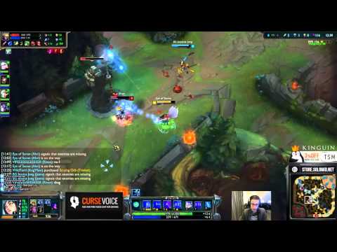 Bjergsen   Fizz vs Orianna   Mid