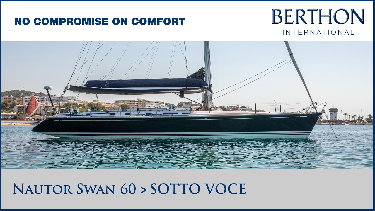 Nautor Swan 60 (SOTTO VOCE) with Simon Turner - Yacht for Sale - No Compromise on Comfort