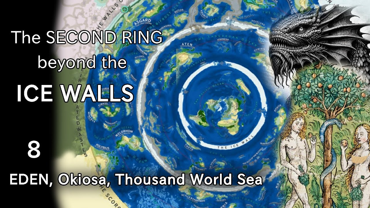 The Second Ring Beyond the Ice Walls: Eden, the Thousand Worlds Sea, the Volcanic Wastes (8)