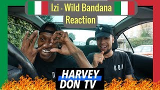 Izi - Wild Bandana (feat. Tedua & Vaz Tè) Reaction