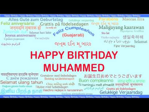 Muhammed   Languages Idiomas - Happy Birthday
