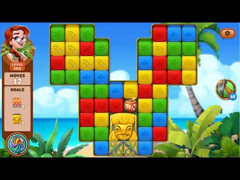 Lost Island Blast Adventure Level 580 - No Boosters