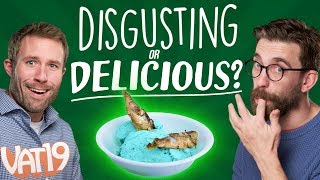 Real vs. Jelly Bean Challenge #2 // Disgusting or Delicious?