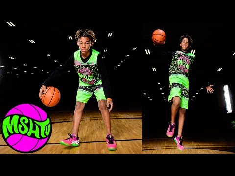 6th grader ZZ Clark Reps for Cali at MSHTV Camp