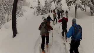 preview picture of video '2012 VertFest Ski-Mountaineering Race'