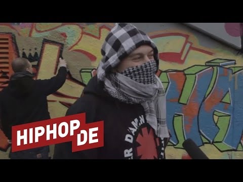 Kool Savas und Laas Unltd. beim Graffiti sprühen (Interview) - Do or Die