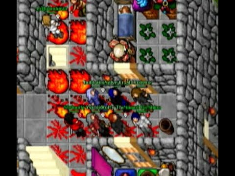 Old Tibia Movies - Edron Massacre (April 17th 2006)