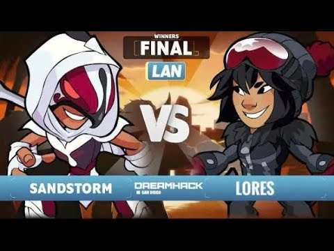 Sandstorm vs Lores - Winners Semi-Final - Dreamhack San Diego 2023 - LAN 1v1