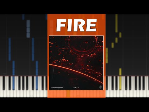 Ytram (Martin Garrix), Elderbrook - Fire (Piano) | Chord Crib
