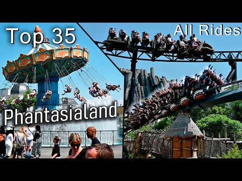 Phantasialand Top 35 - ALL RIDES