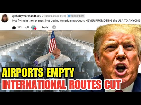 10 U.S. Airports Cutting International Routes - Airports Empty,  Tourism collapse