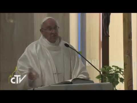 HOMILIA DO PAPA FRANCISCO - 08/05/2014 - Dublado pela Pascom Lapa- SP