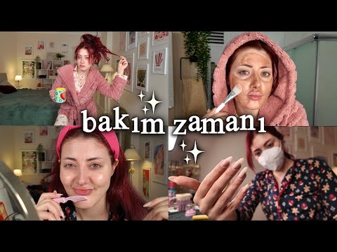 mağaramdan çıkıyorum | saç, cilt, tırnak, kıl-tüy bakımlarım 🫧