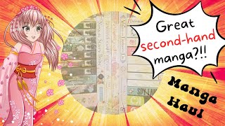 March Manga Haul 2024 📚 Some Great Second-hand Manga 😄