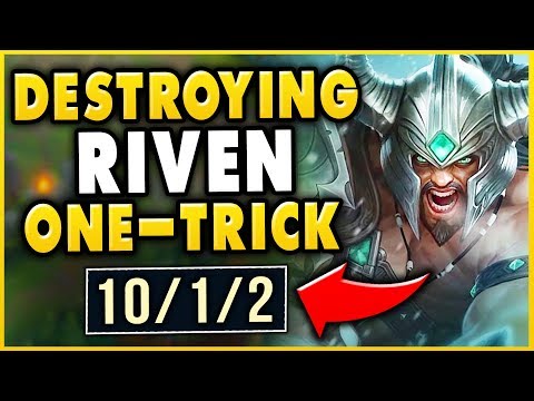 CHALLENGER TRYNDAMERE VS. HIGH-ELO SMURF RIVEN ONE-TRICK! THE ULTIMATE BATTLE! - League of Legends