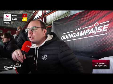 GUINGAMP - PAU FC : LE DIRECT (L2-J12) #EAGPAUFC