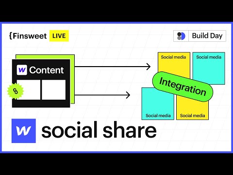 #155 - Integrate Social Share to Webflow - YouTube