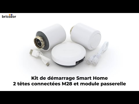 Kit de démarrage 2 têtes connectées M28/M30 et passerelle - Smart Home COMAP
