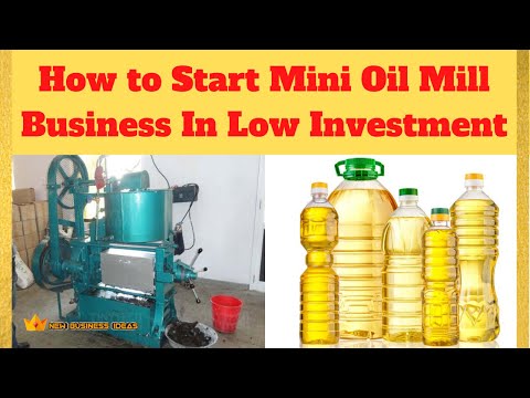 How to Start Mini Oil Mill Business In Low Investment