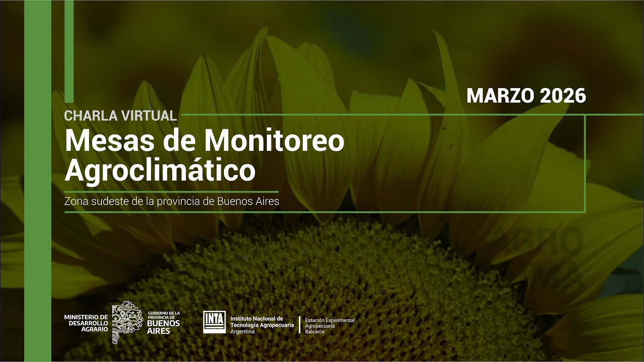 Mesa de Monitoreo Agroclimático | Marzo 2026