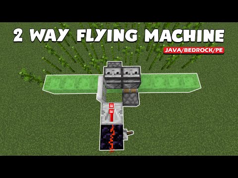 Bamboo Farm Flying Machine (2 Way Flying Machine) | 1.21+
