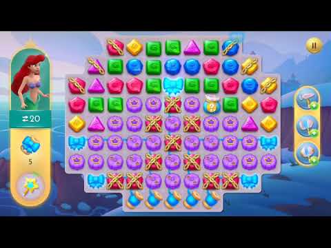 Disney Princess Majestic Quest #274 Level 224. Android Gameplay HD