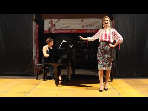 Tiberiu Brediceanu "Bade pentru ochii tai" Nicoleta Turliu & Svetlana Pekarskaya