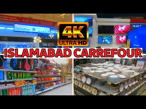 VISIT CARREFOUR STORE IN ISLAMABAD AT GIGA MALL || CARREFOUR STORE ISLAMABAD, GIGA MALL 4K FULL TOUR