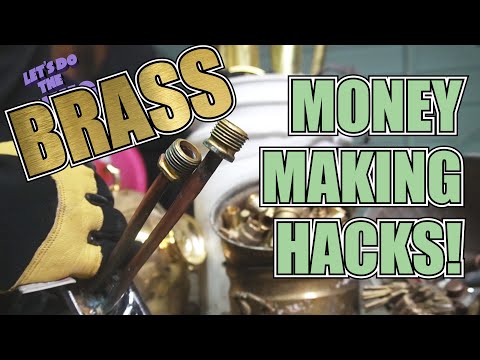 Brass Scrapping Hacks - Scrap Metal For Beginners - Tips And Tricks