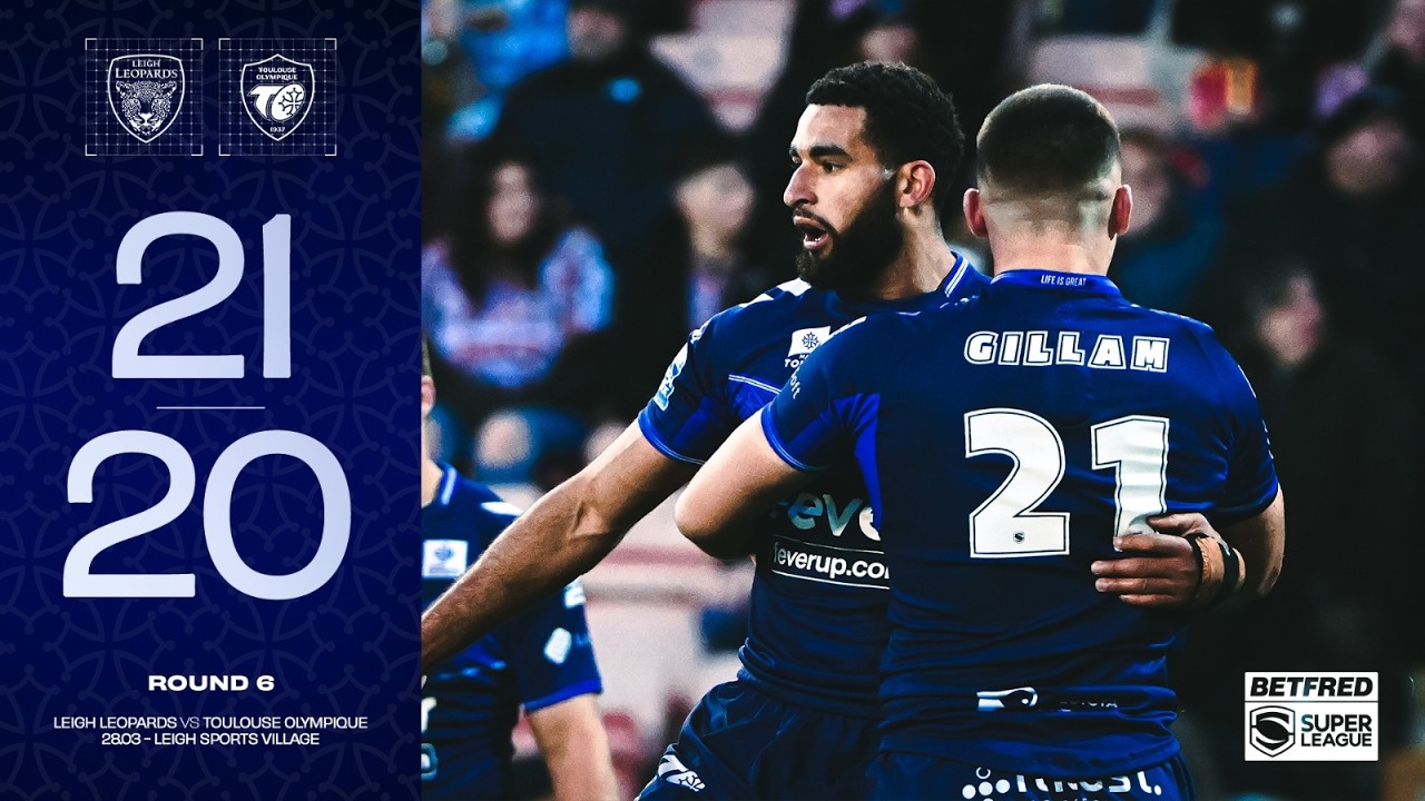 Résumé Leigh V to J6 - Super League 2026
