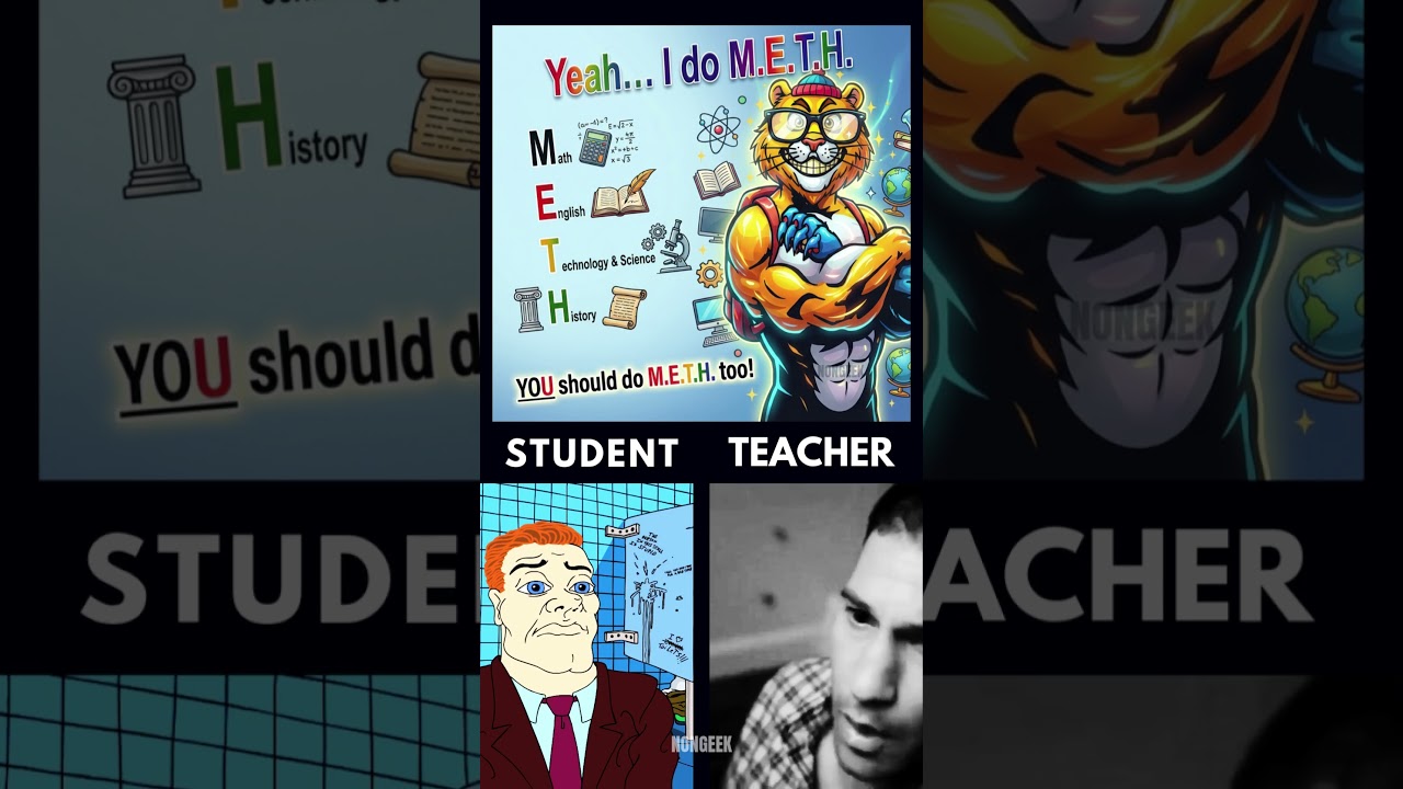 The wildest school poster ever 💀