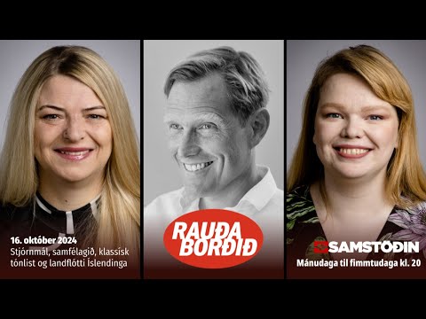 Stjórnmál, samfélagið, klassísk tónlist og landflótti Íslendinga
