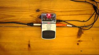 Video thumbnail for No Input Mixing: Single Pedal - Behringer DD100 Delay by littlescale