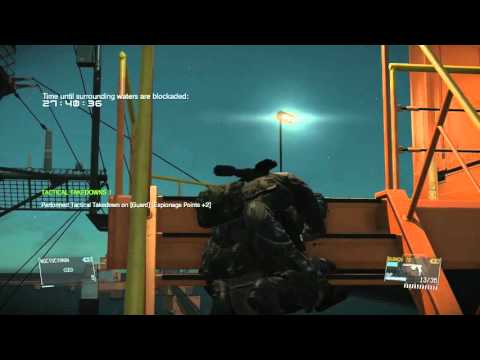 MGSV - FOB Combat Platform assault