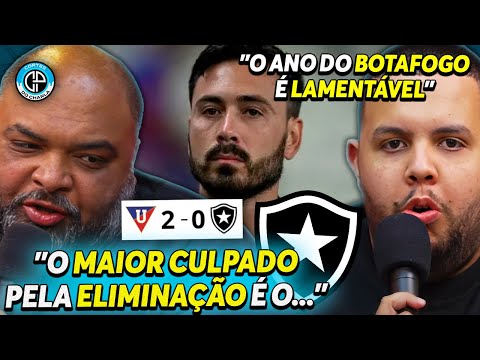 BOTAFOGO'S DISGRACEFUL ELIMINATION IN THE LIBERTADORES