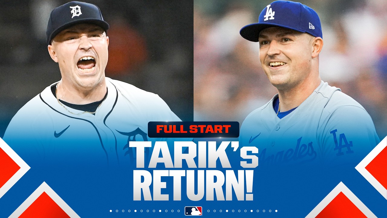 FULL START: Tarik Skubal returns to face the Tigers in Detroit with the Dodgers for the 1st time!