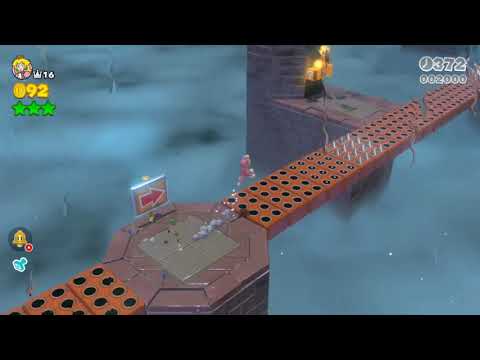 Super Mario 3D World (Switch) - 8-1 IL Speedrun - Time: 49