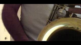 Danceland Bud Powell Cover W/ Conn 10M Tenor Saxophone and Ponzol  Mouthpiece and a La Voz Reed
