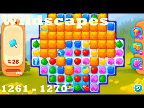 Wildscapes Level 1261 - 1270 HD Walkthrough | 3 - match game | gameplay | android | ios | pc | app