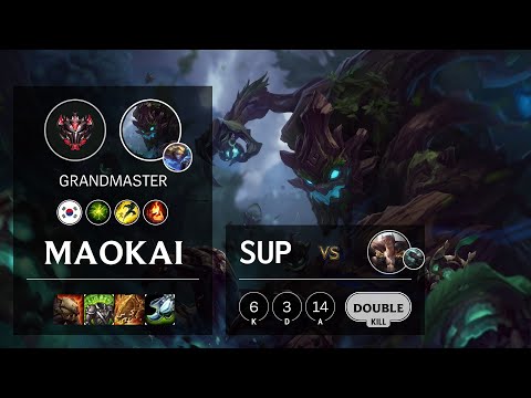 Maokai Support vs Sett - KR Grandmaster Patch 10.19