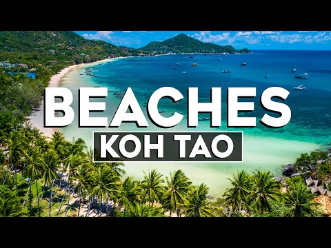 Top 10 Best Beaches in Koh Tao, Thailand - Travel Video 2024