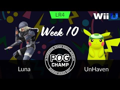 Pog Champ Summer Week 10 - Losers Round 4 - Luna (Sheik) vs. UnHaven (Pikachu)