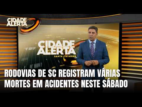 Tragédia nas rodovias de SC marca sábado com várias mortes registradas