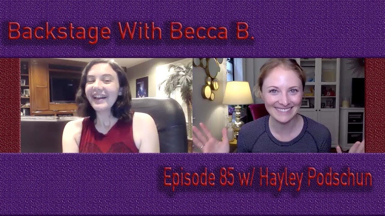 Ep. 85 with Broadway's Hayley Podschun
