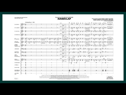 HandClap by Fitz and the Tantrums | Arr. Paul Murtha